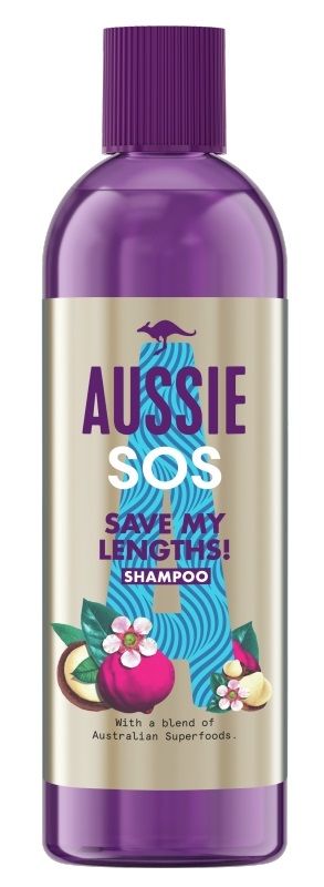 Aussie SOS Save My Lenghts шампунь, 290 ml маска кондиционер для длинных волос aussie sos save my lenghts 225 мл