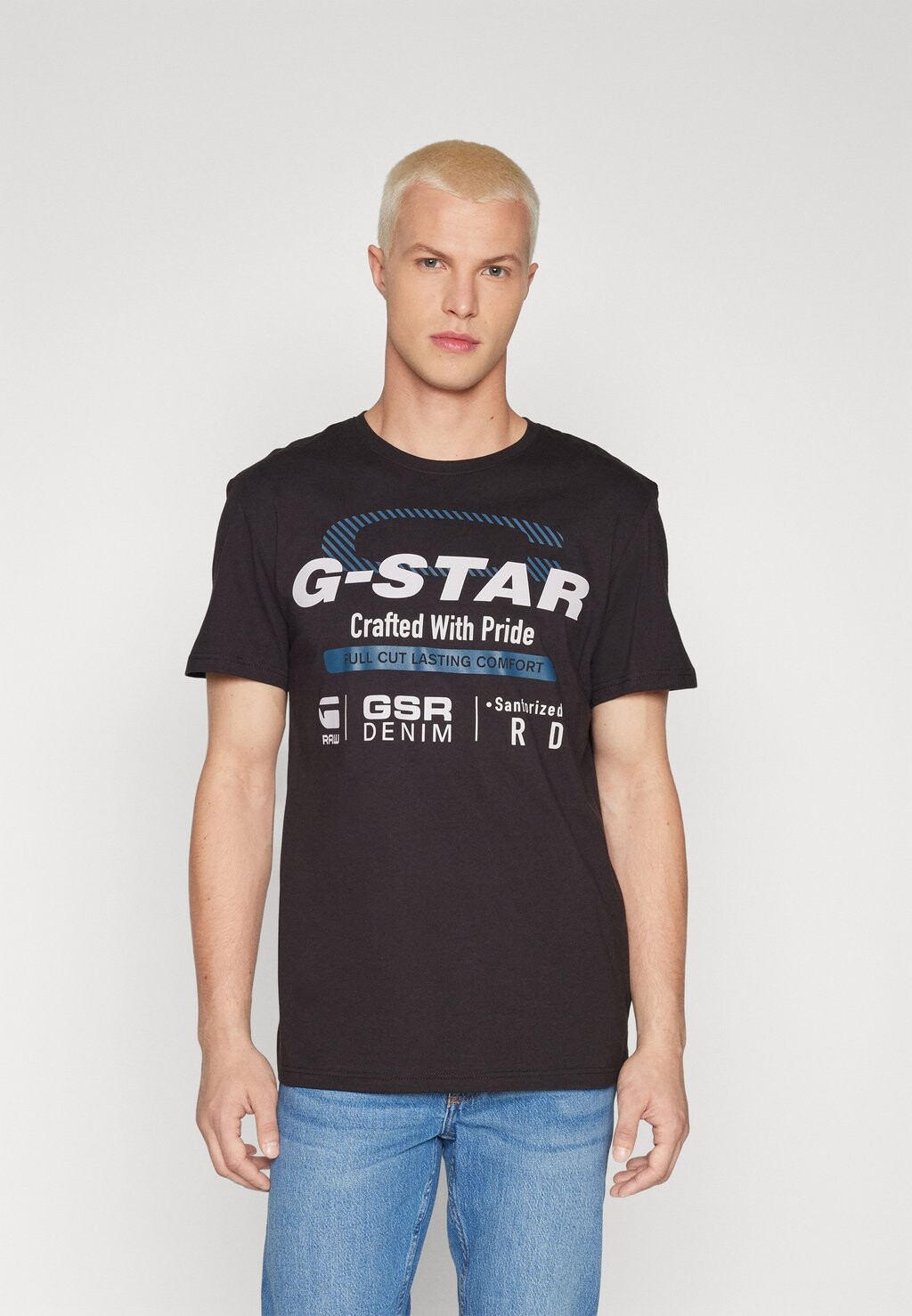 

Футболка с принтом OLD SKOOL ORIGINALS G-Star, черный