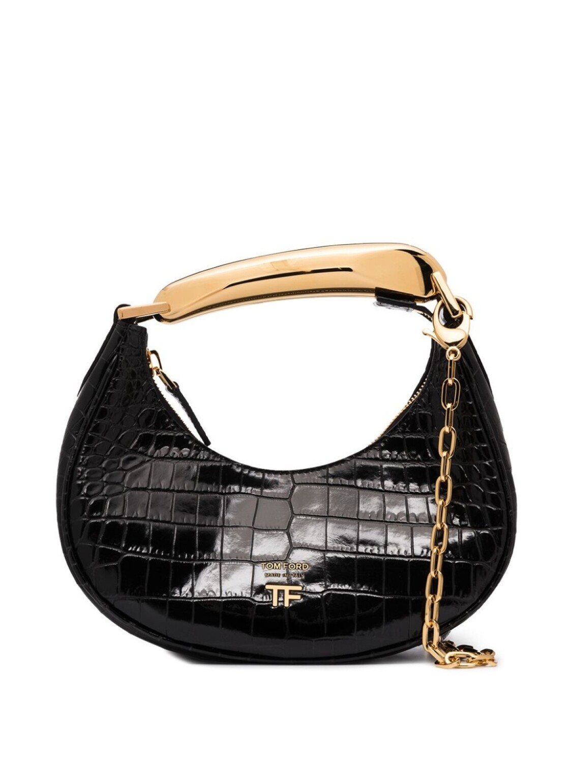 

TOM FORD мини-сумка на плечо Bianca с тиснением под крокодила, черный