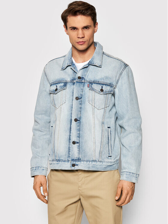 

Джинсовая куртка стандартного кроя Levi's, синий