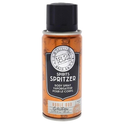

18.21 Man Made Men's Spirits Spritzer Стойкий спрей для тела на 3,4 унции с мужскими ароматами Благородного Уда