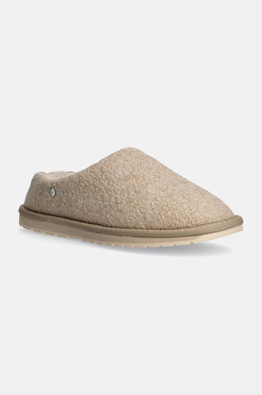

Тапочки Emu Australia Joy из фетра, бежевый