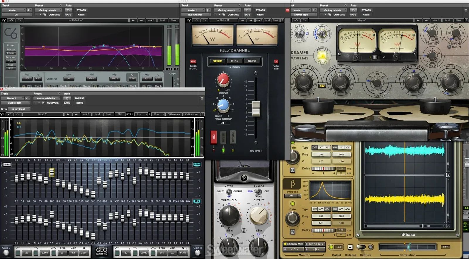 Waves bundle. Waves - WLM Plus Loudness Meter. Waves VST 8. Waves Tune real-time в FL Studio. Waves 9 complete VST lari.