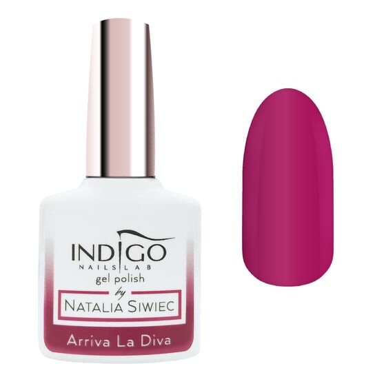 

Гибридный лак для ногтей Indigo Arriva La Diva 7 мл, Indigo Nails Lab