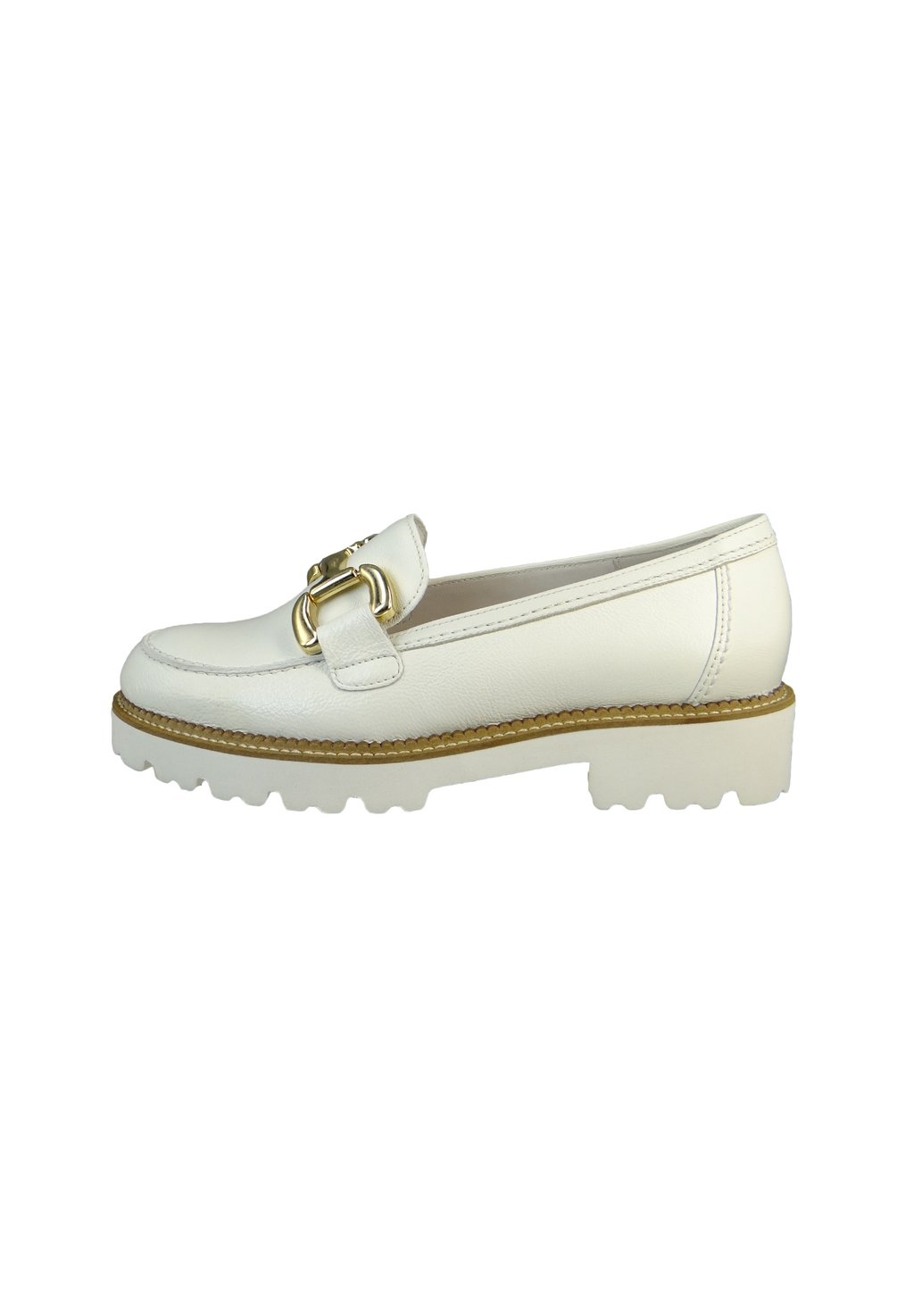 

Тапочки DAMEN HALBSCHUHE LOAFER 45.246 WEISS 20 LATTE LEDER Gabor, цвет latte