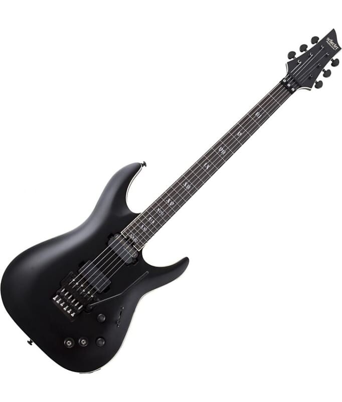 

Электрогитара Schecter C-1 FR-S SLS Evil Twin Electric Guitar in Satin Black