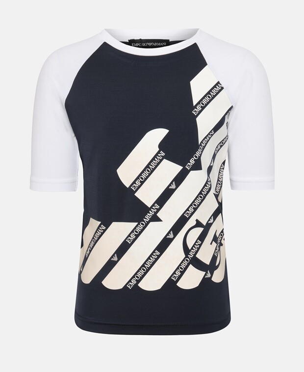 

Футболка Emporio Armani, синий