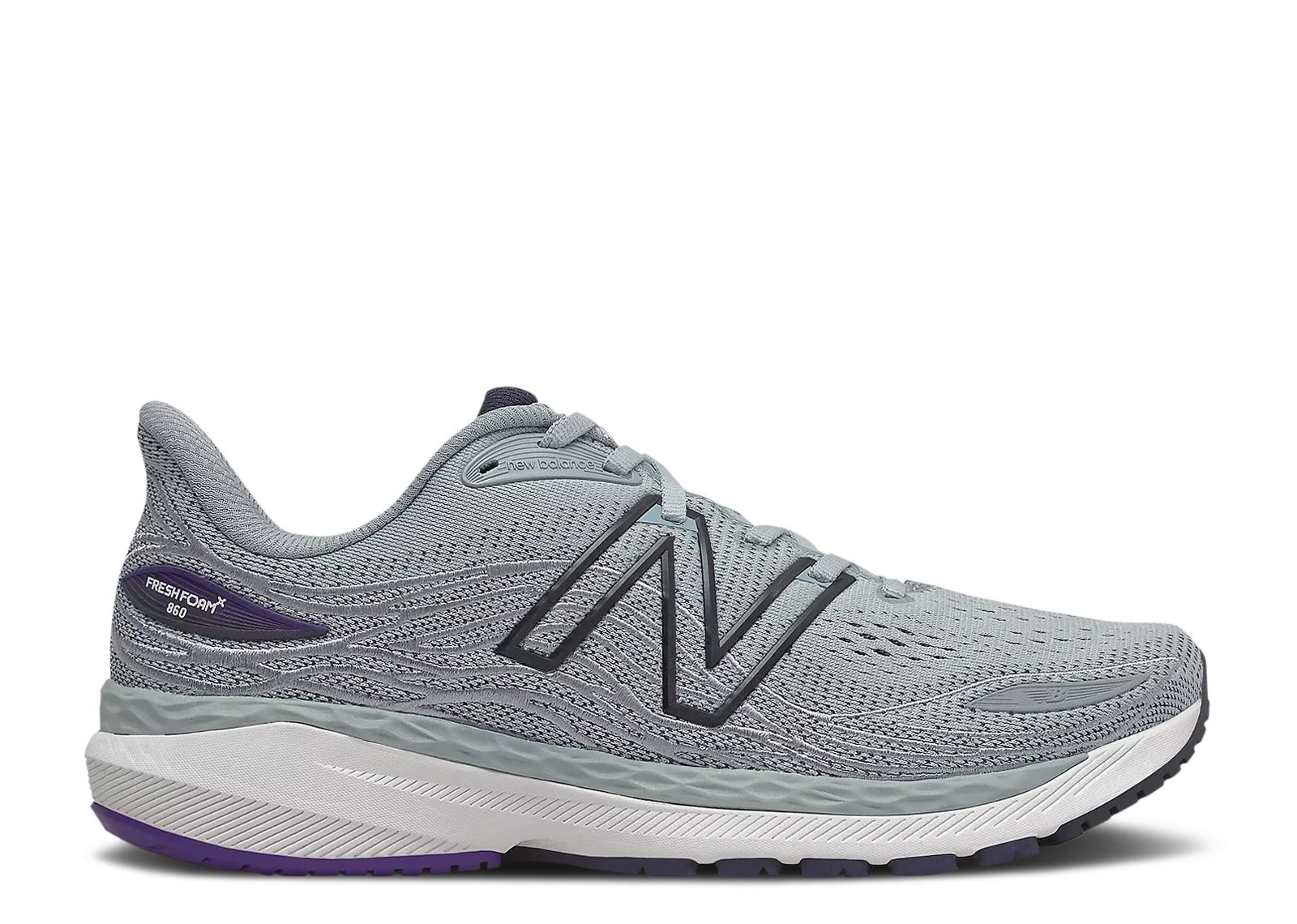 

Кроссовки New Balance Fresh Foam X 860V12 2E Wide 'Light Aluminum', серый