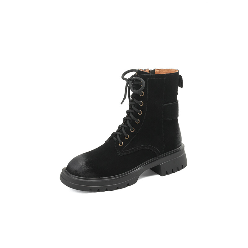 

Ботинки Martin Boot женские Bai Shiting, темно-коричневый