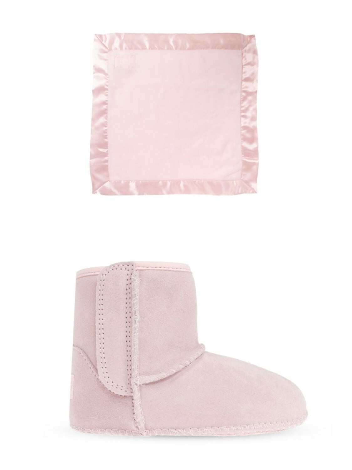 

Комплект из ботинок UGG Kids Classic и одеяла Lovey, розовый