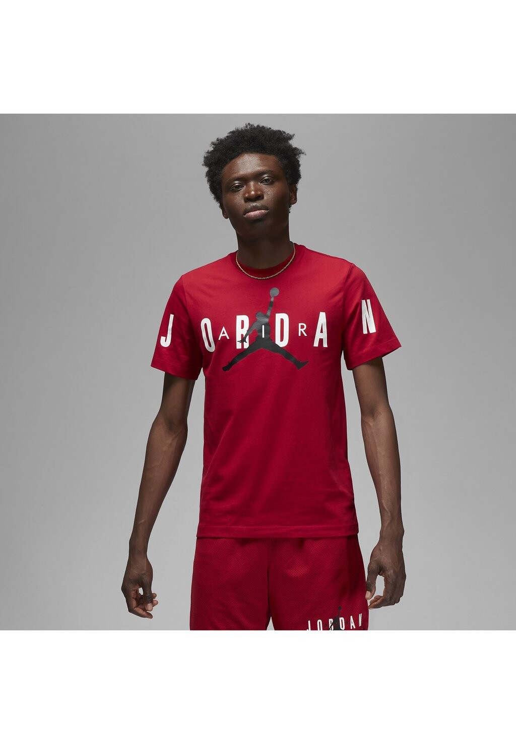 

Спортивная футболка AIR STRETCH Jordan, спортивный красный черный белый