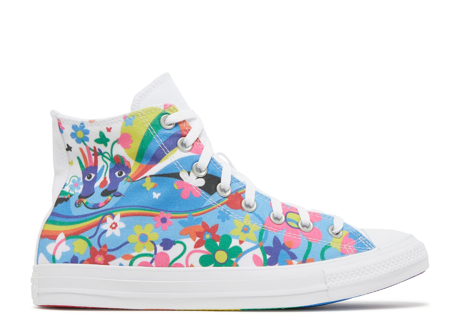 

Кроссовки Converse Chuck Taylor All Star High 'Pride', разноцветный