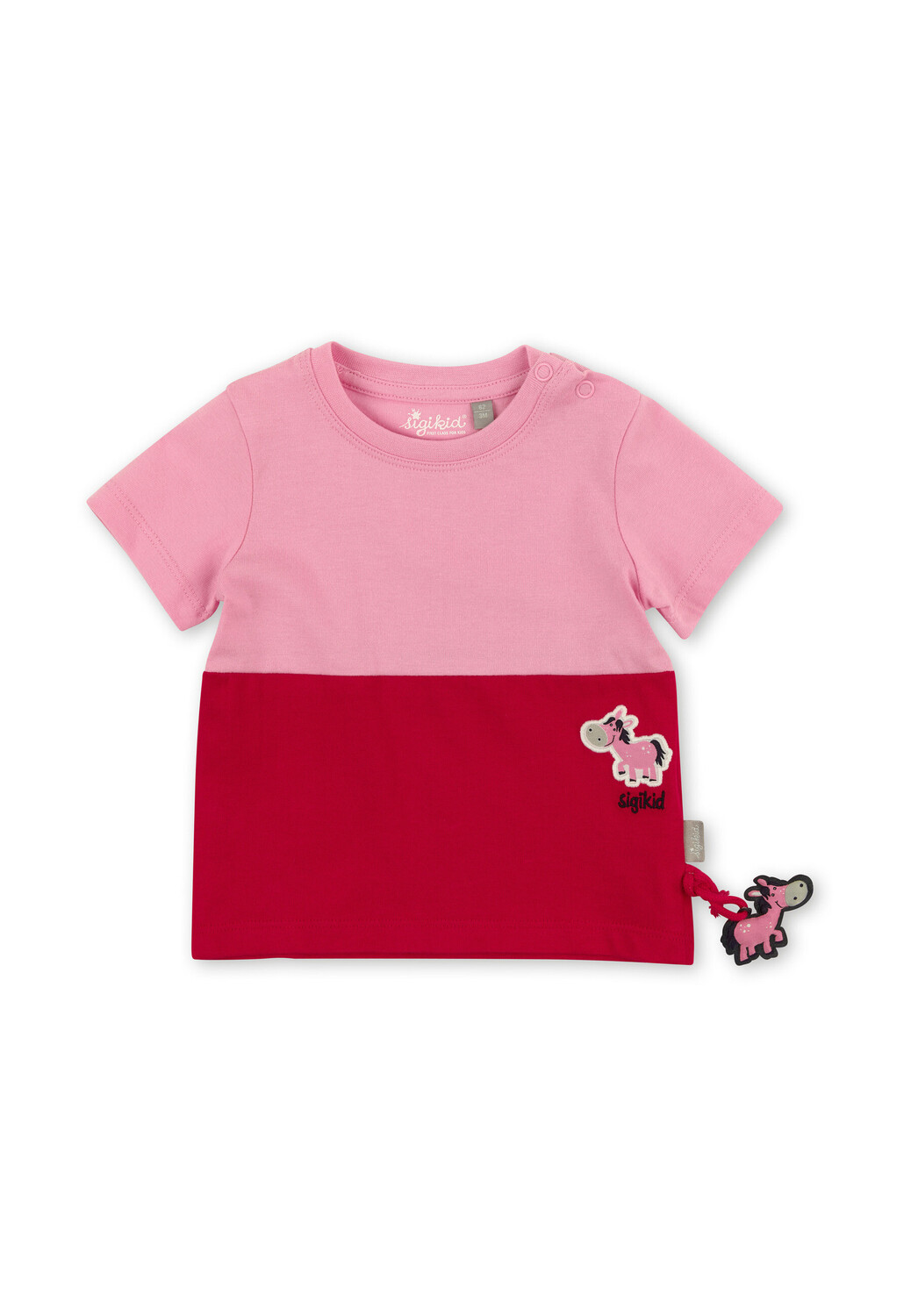 

Футболка Sigikid Pink Horses, разноцветный