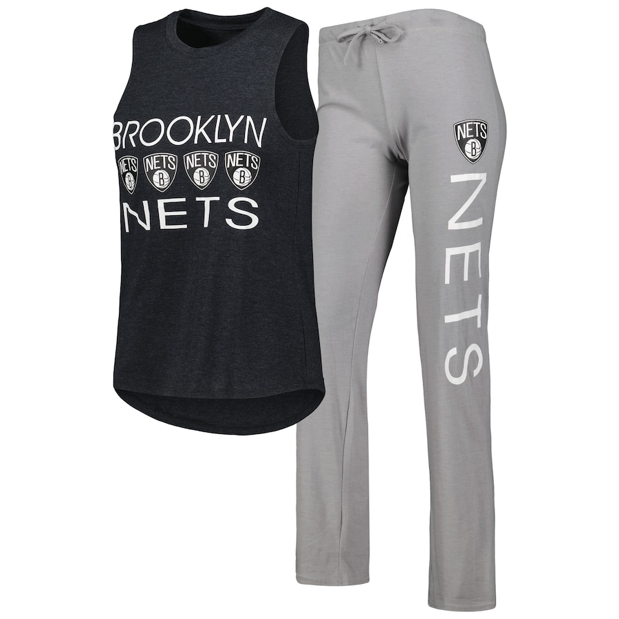 

Пижамный комплект Concepts Sport Brooklyn Nets, серый