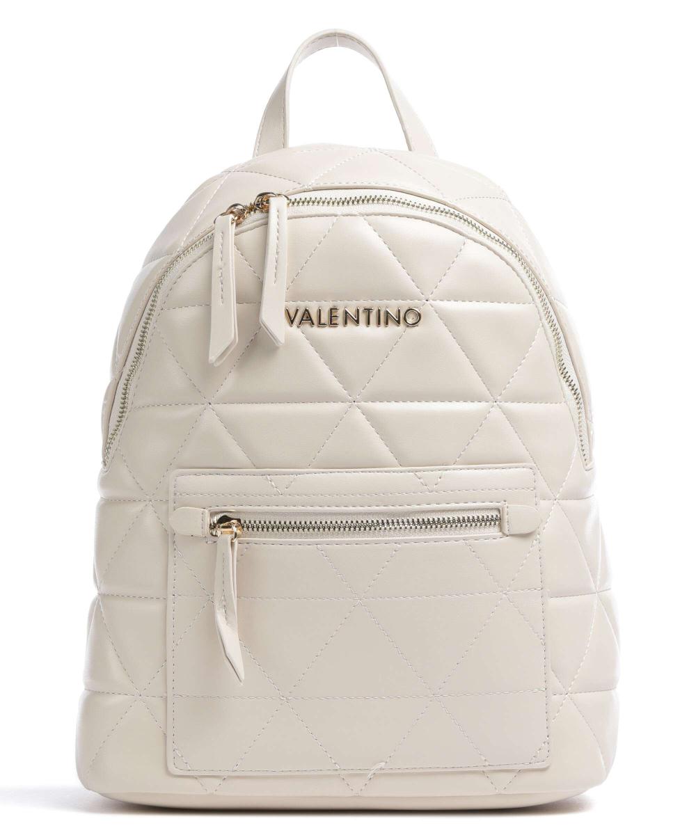 Рюкзак Carnaby из искусственной кожи Valentino Bags, белый рюкзак трансформер из искусственной кожи белый gulliver