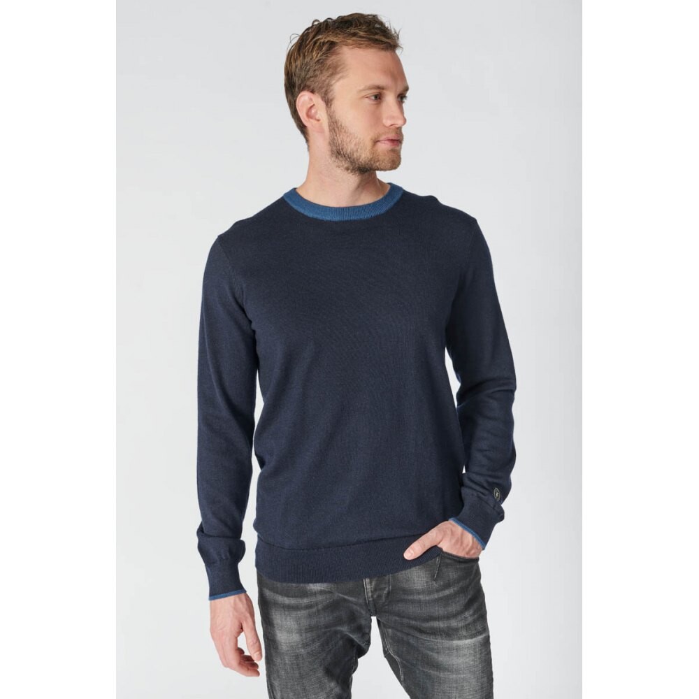 

Свитер Le Temps Des Cerises 60064 Odin Round Neck, синий