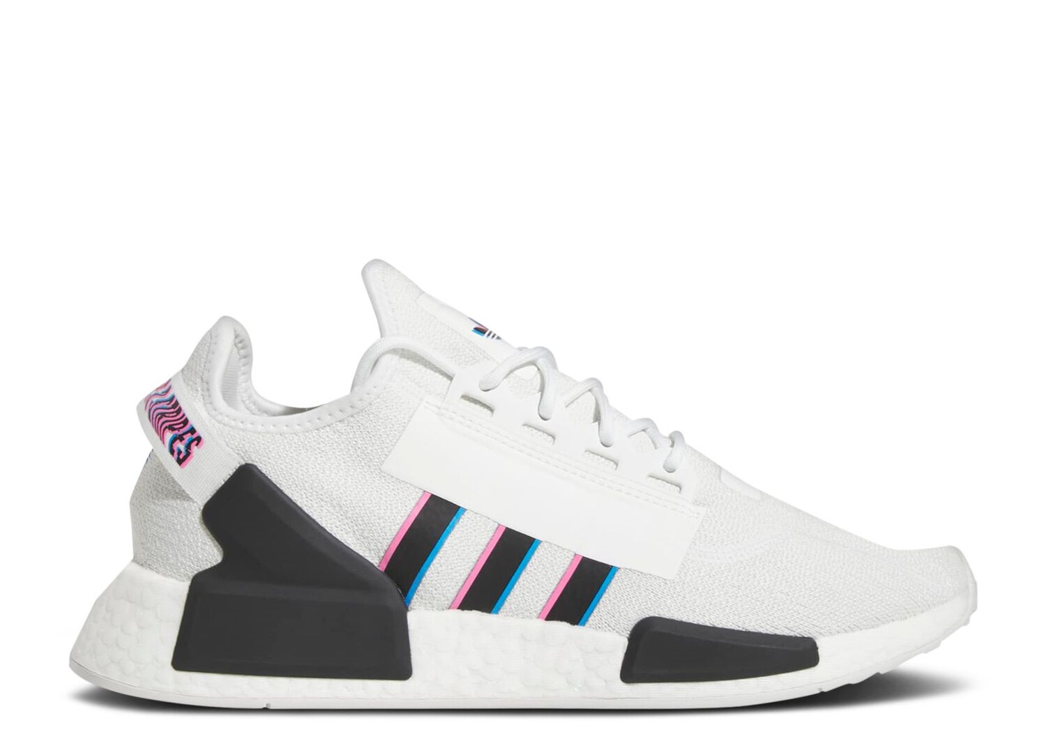 

Кроссовки adidas Nmd_R1 V2 'White Pulse Blue Magenta', белый