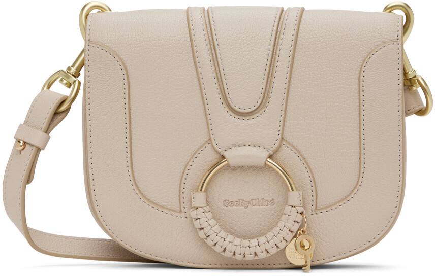 

Бежевая маленькая сумка Hana See By Chloe, цвет Cement beige
