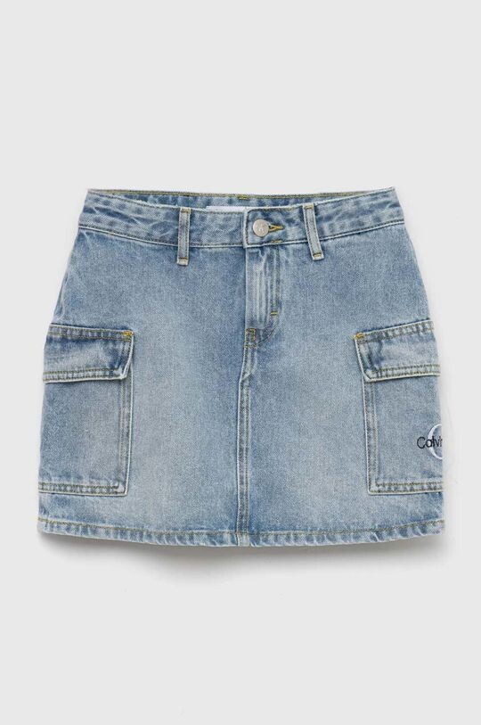 

Детская джинсовая юбка Calvin Klein Jeans, синий
