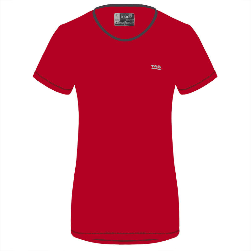 Дышащая женская беговая рубашка Amni AMNI TAO, цвет rot дышащая женская беговая рубашка ebru tao цвет blau