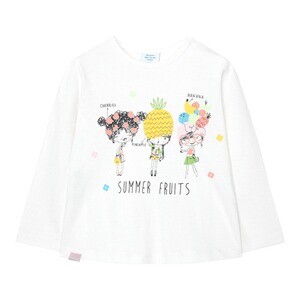 

Лонгслив Boboli Shirt langarm Summer Fruits, натуральный