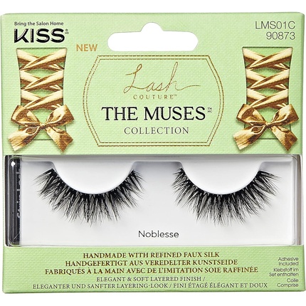 KISS Lash Couture Muses Collection Lash 01 Черный, 2 пары