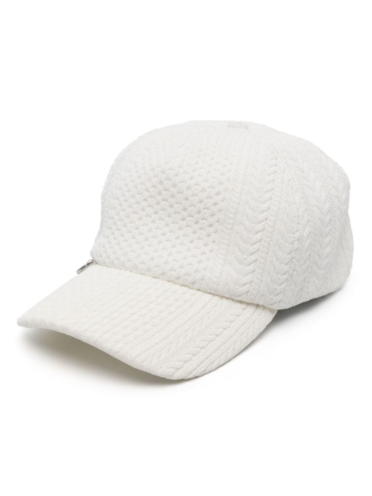 

Jacquemus кепка La Casquette Belo фактурной вязки, белый