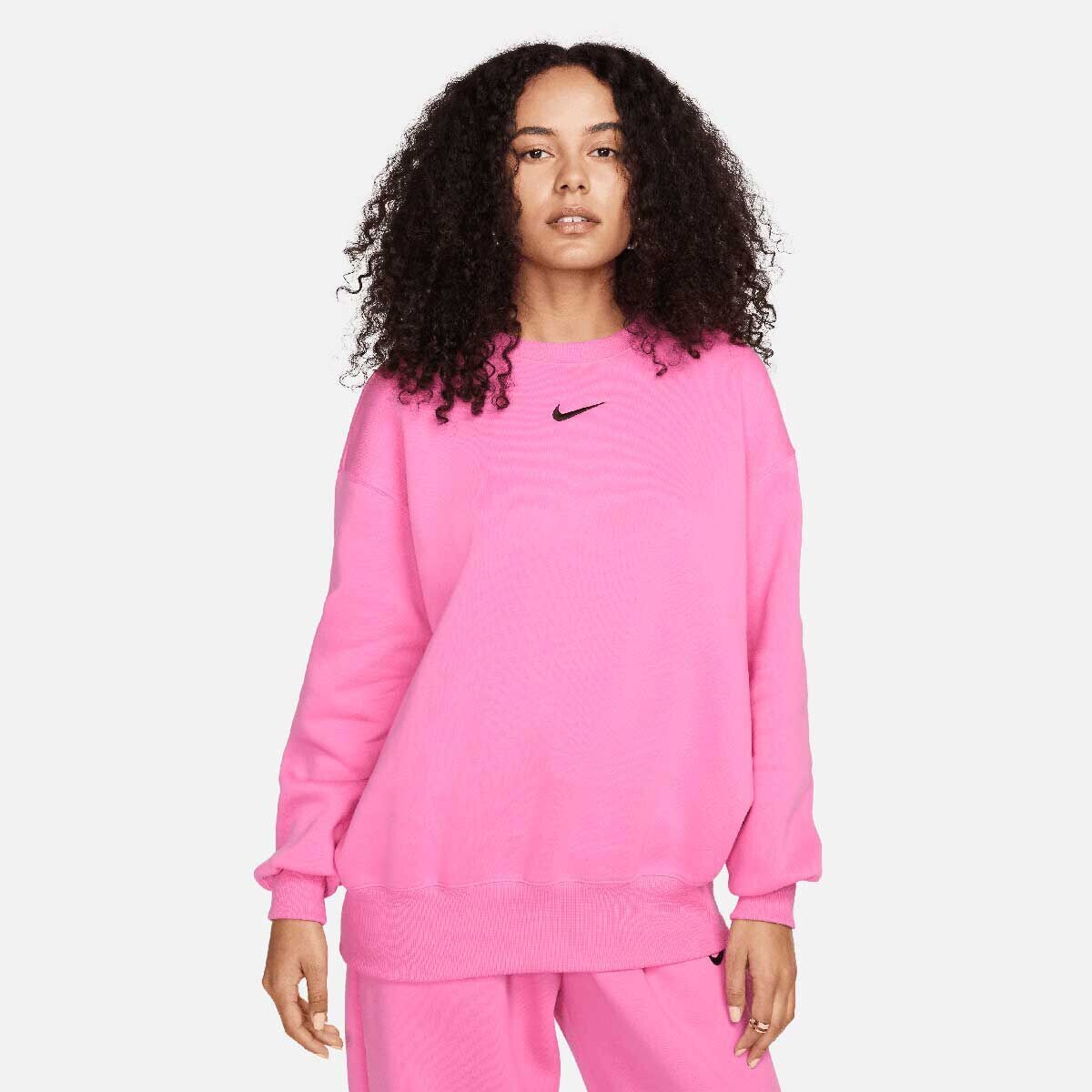 

Флисовая толстовка W Phoenix Nike, цвет Pink/Schwarz