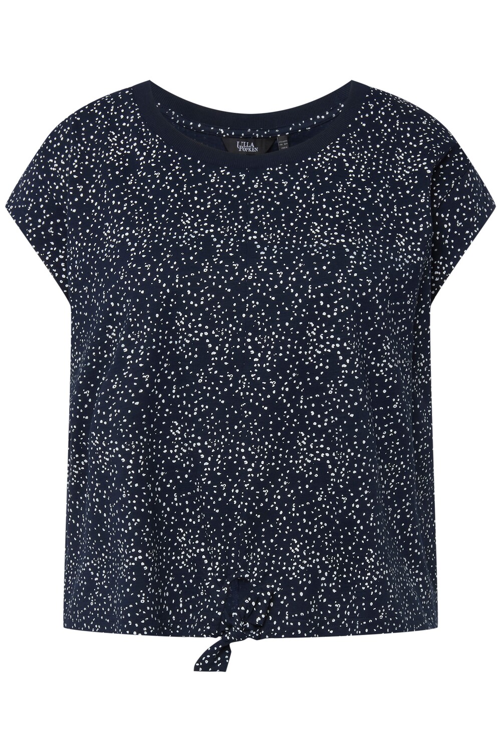 

Футболка Ulla Popken Strick Top, цвет mattes nachtblau