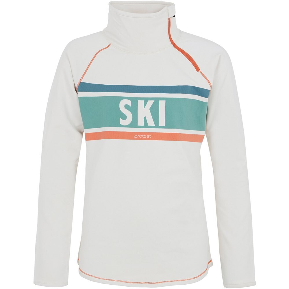 

Футболка с длинным рукавом Protest Prtrieda 1/4 Zip, белый