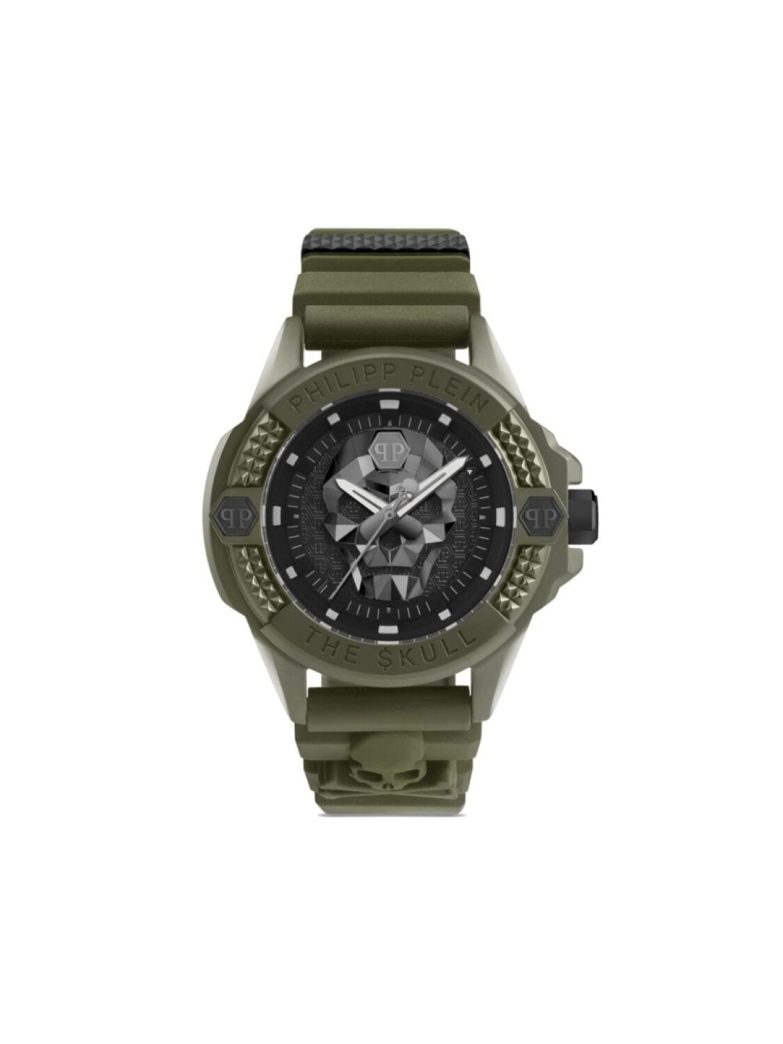 

Philipp Plein наручные часы The $kull Ecoceramic 44 мм, черный