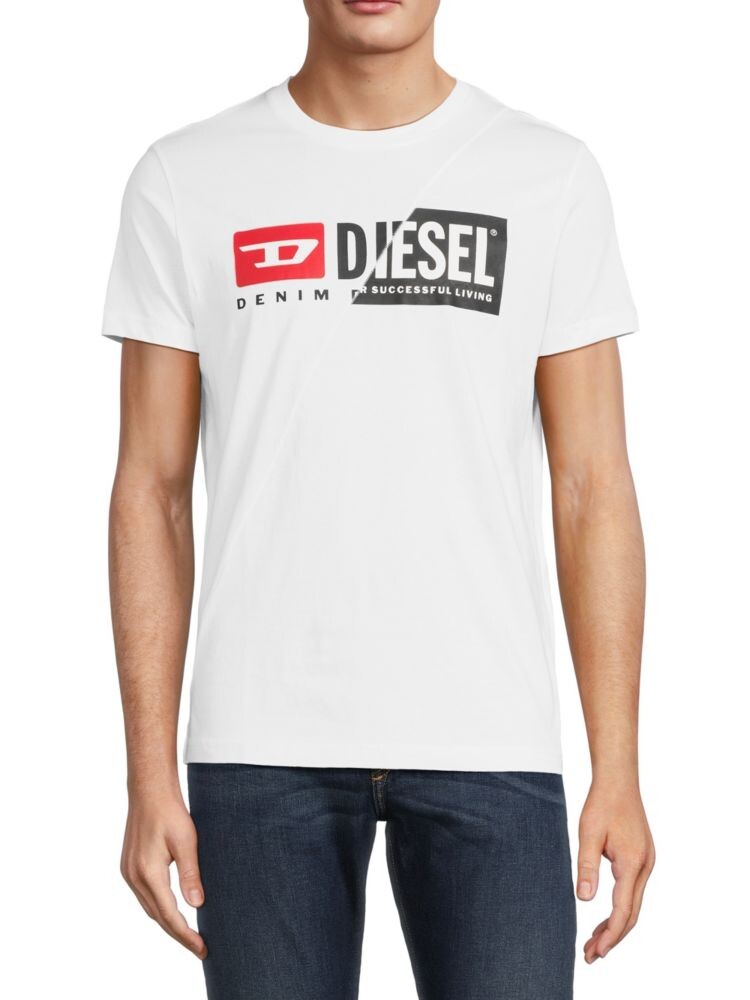 

Футболка с логотипом Diesel, белый