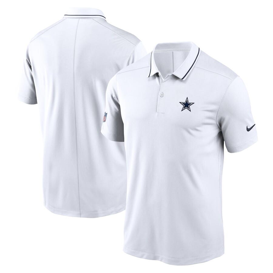 

Поло с коротким рукавом Nike Dallas Cowboys, белый