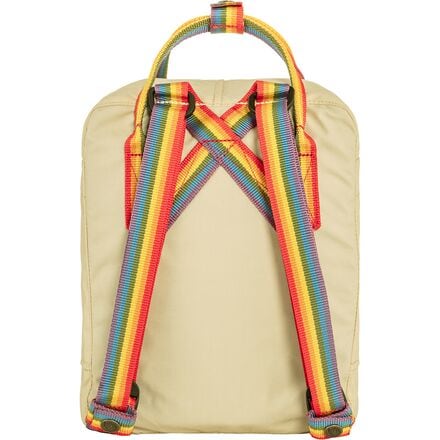 Kanken Rainbow Mini 7L Backpack Fjallraven, цвет Light Oak/Rainbow Pattern рюкзак fjallraven save the arctic fox kanken mini 539 508