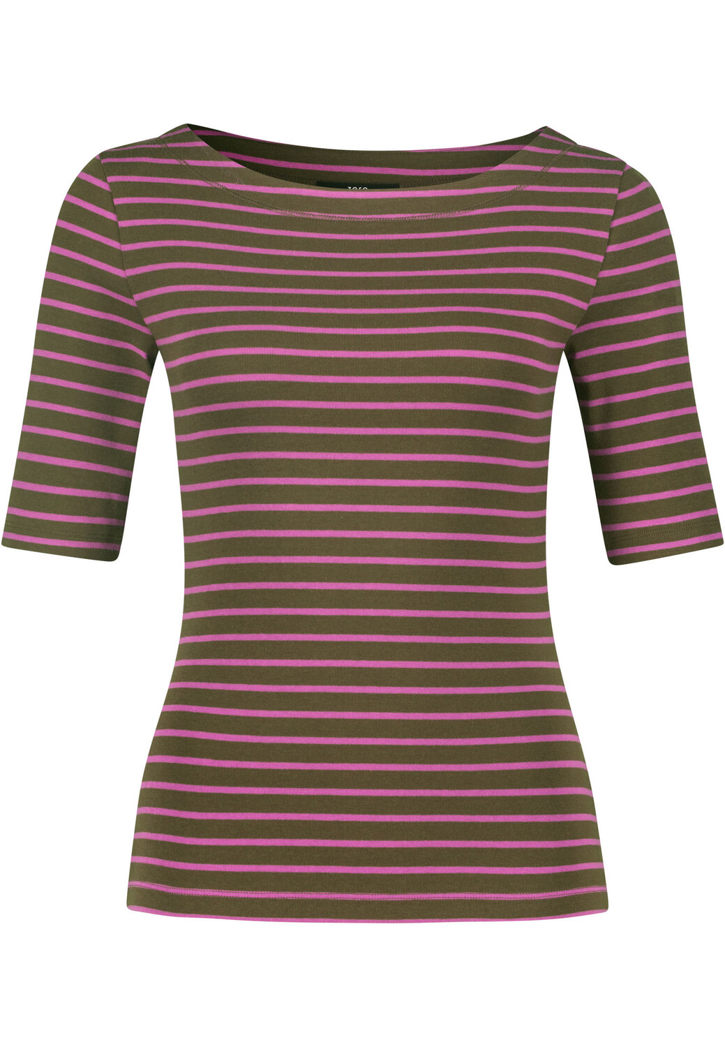 

Футболка Zero Gestreiftes 3/4 Arm, цвет Dark GreenPurple