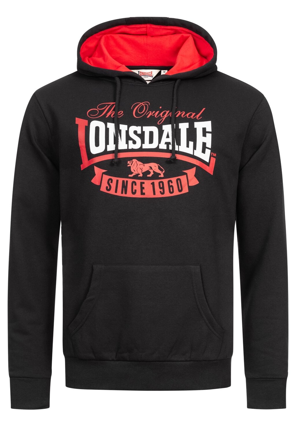 

Толстовка Normal Passform Stotfield Lonsdale, цвет black red white