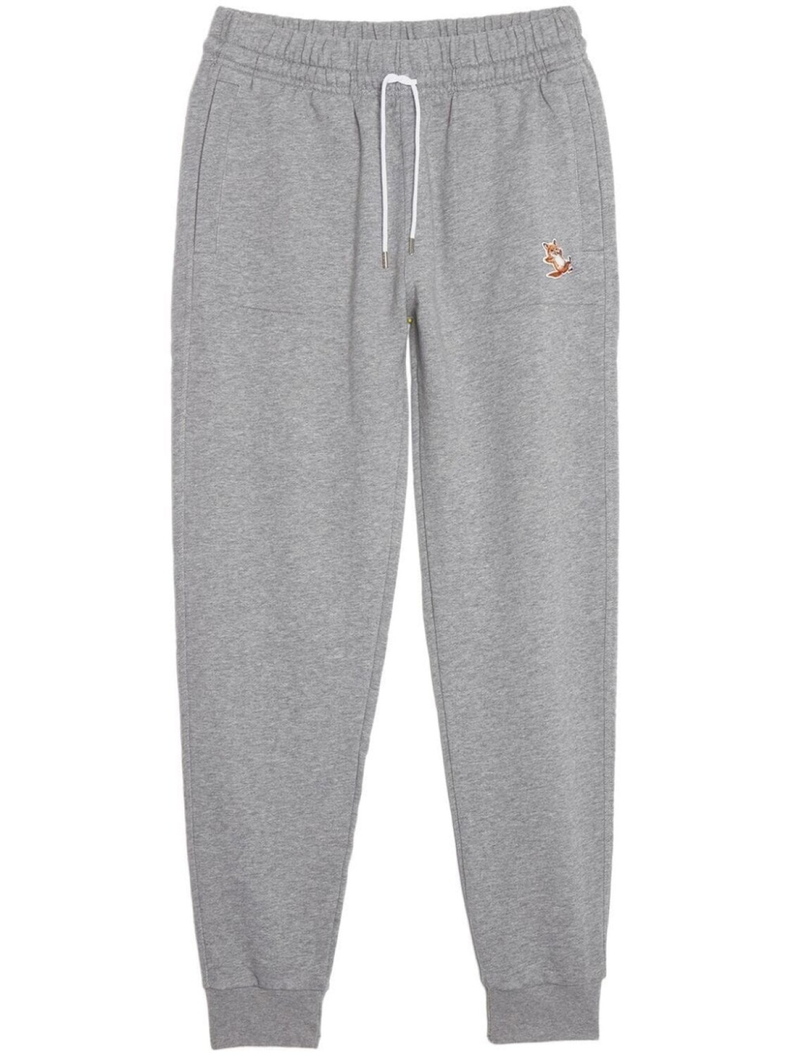 

Maison Kitsuné спортивные брюки Chillax с нашивкой, серый