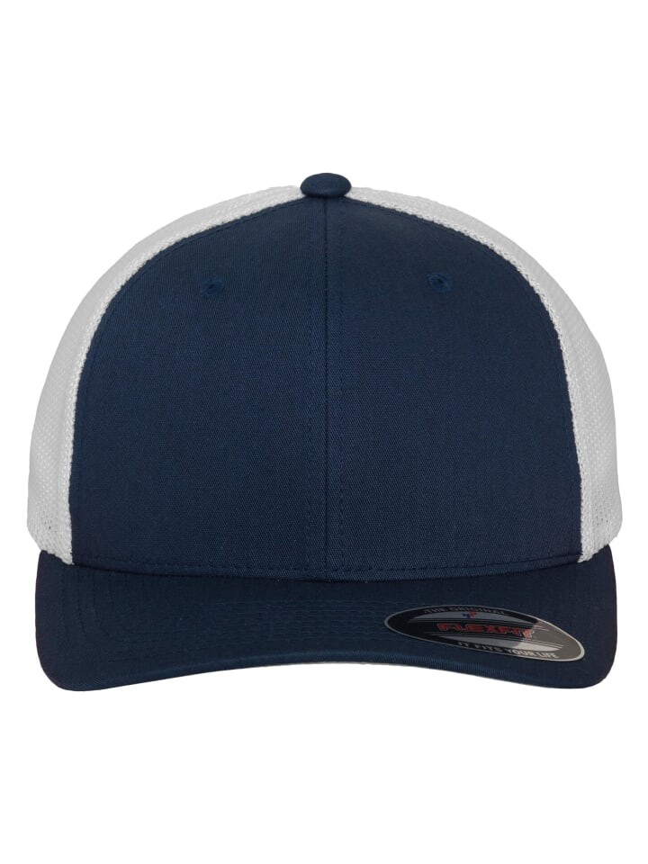 

Бейсболка Flexfit Trucker, цвет nvy/wht