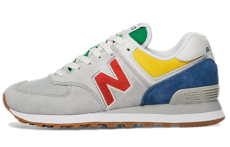 

Кроссовки унисекс New Balance 574 для бега, серый / красный