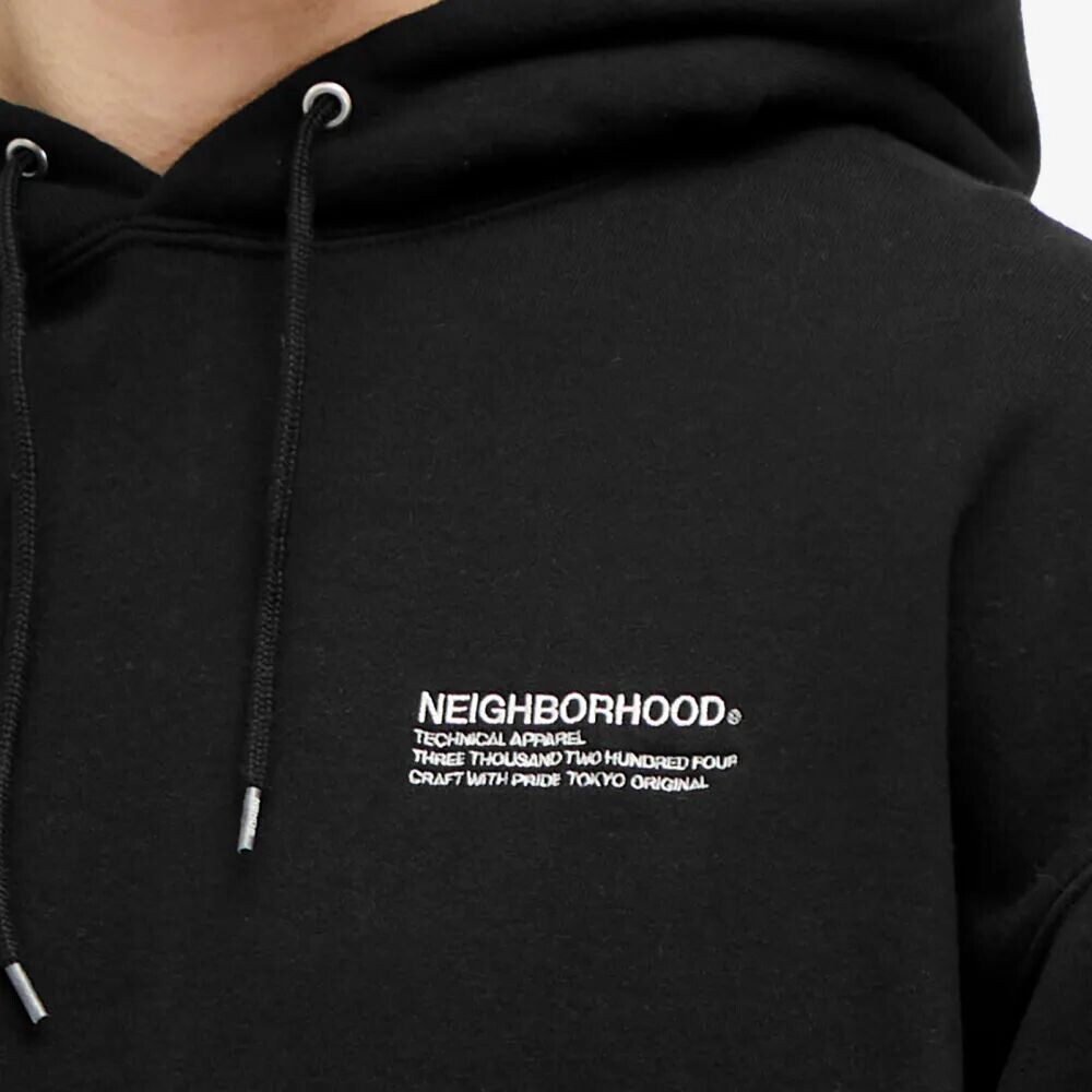 

Neighborhood Пуловер с капюшоном и логотипом, черный