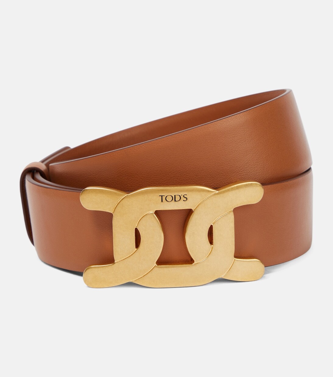 

Кожаный ремень Кейт Tod's, коричневый