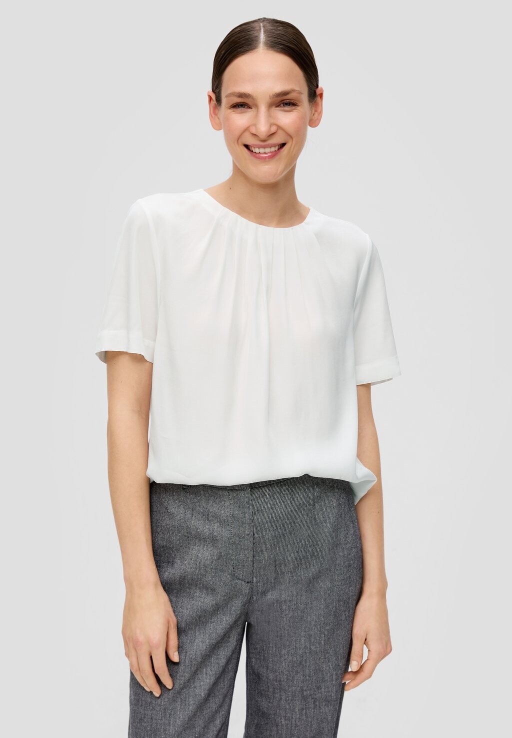 

Блузка SCHIMMERNDEM s.Oliver BLACK LABEL, цвет creme