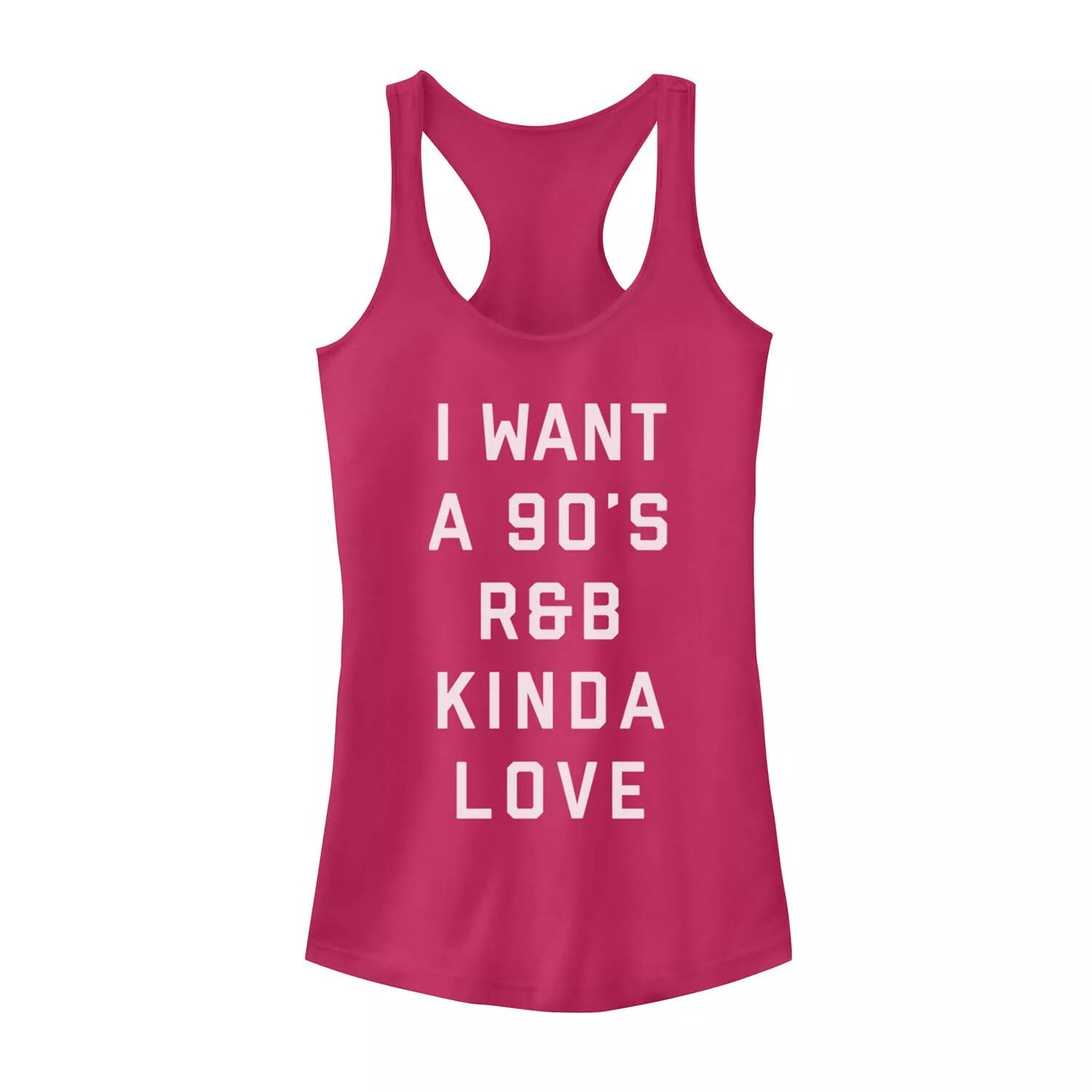 

Майка для юниоров с надписью «I Want A R&B 90-х Kinda Love» ко Дню святого Валентина