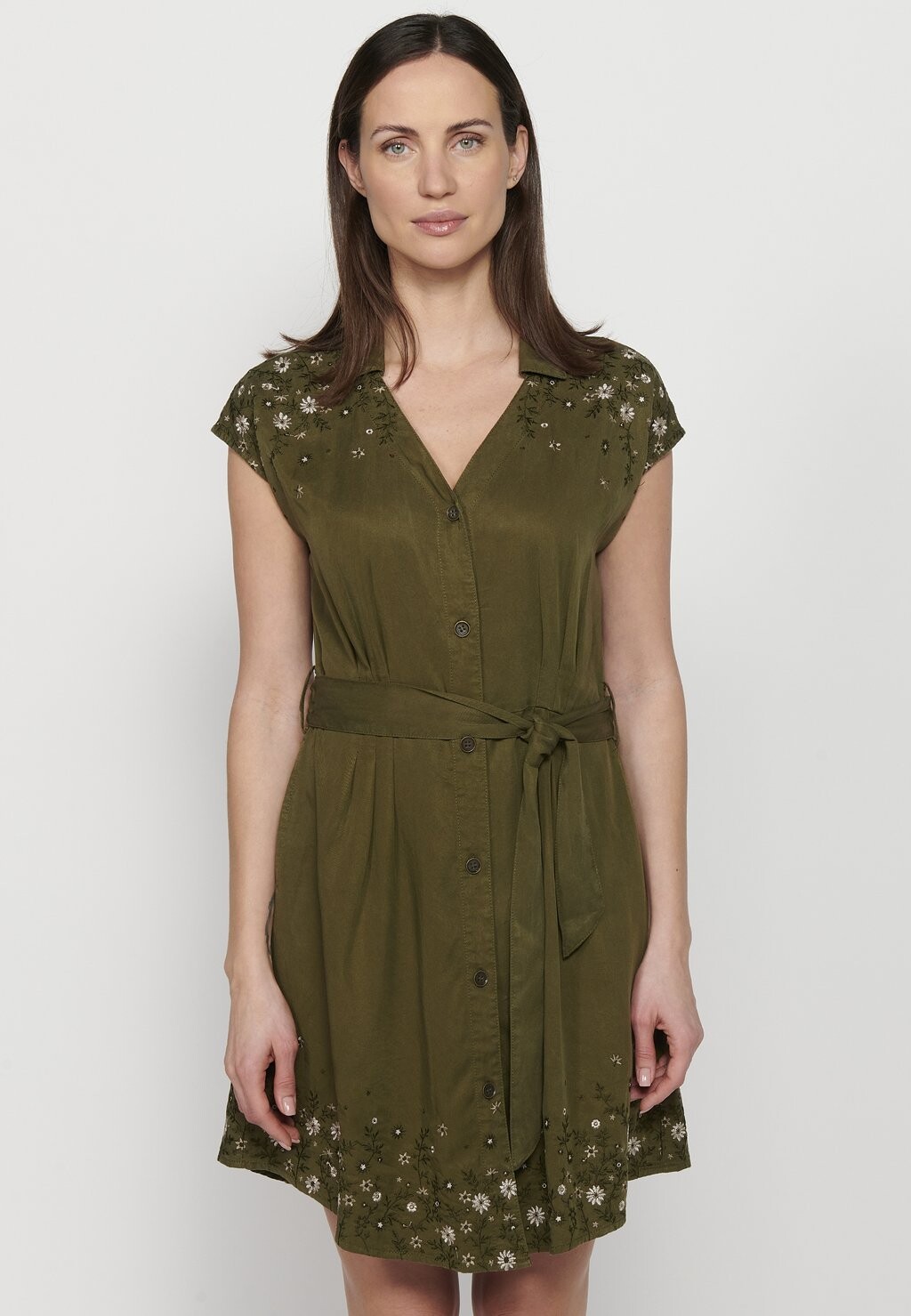 

Платье Koroshi, цвет kaki khaki