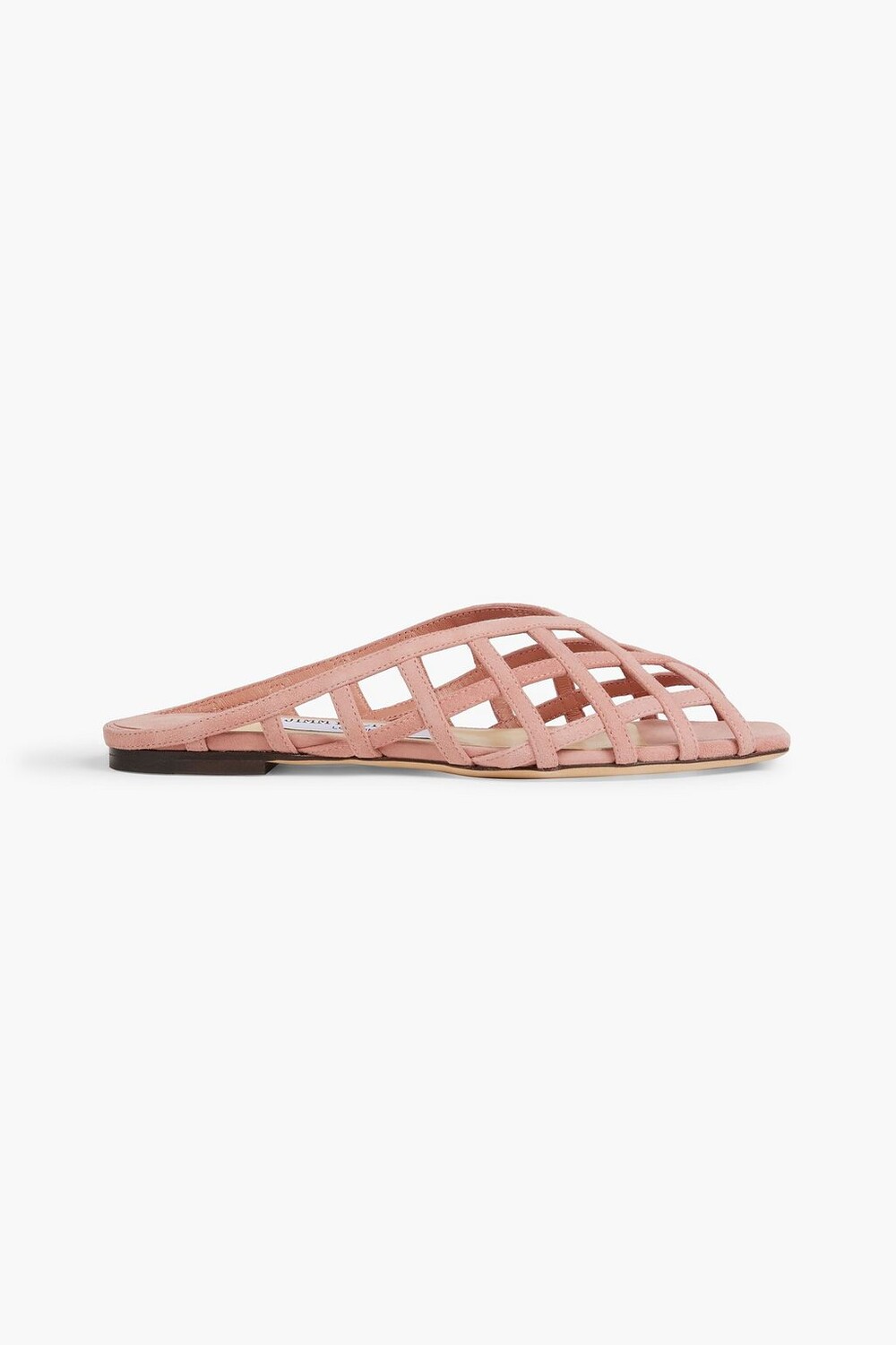 

Замшевые сандалии Sai Flat JIMMY CHOO, античная роза