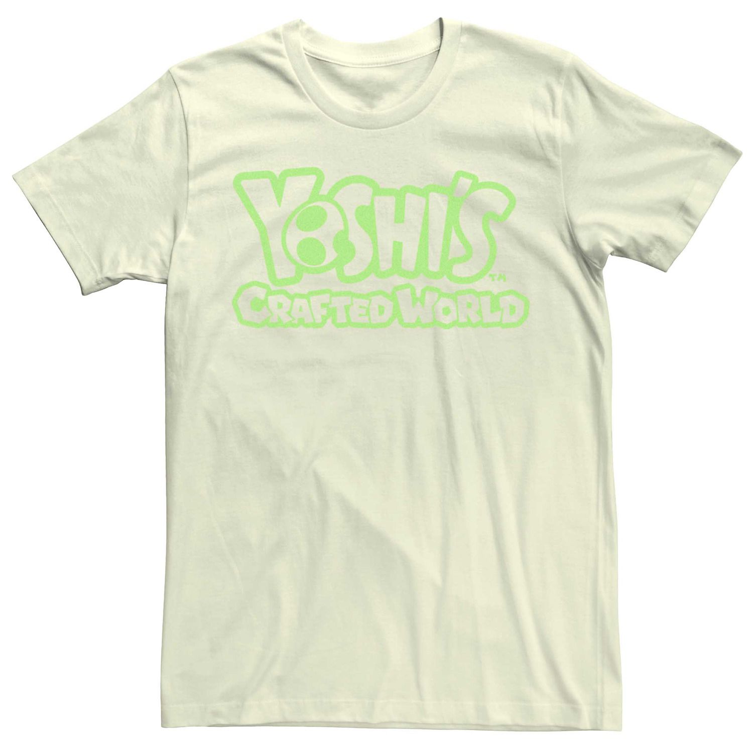 Мужская футболка с логотипом Nintendo Yoshi's Crafted World Licensed Character игра nintendo switch yoshis crafted world