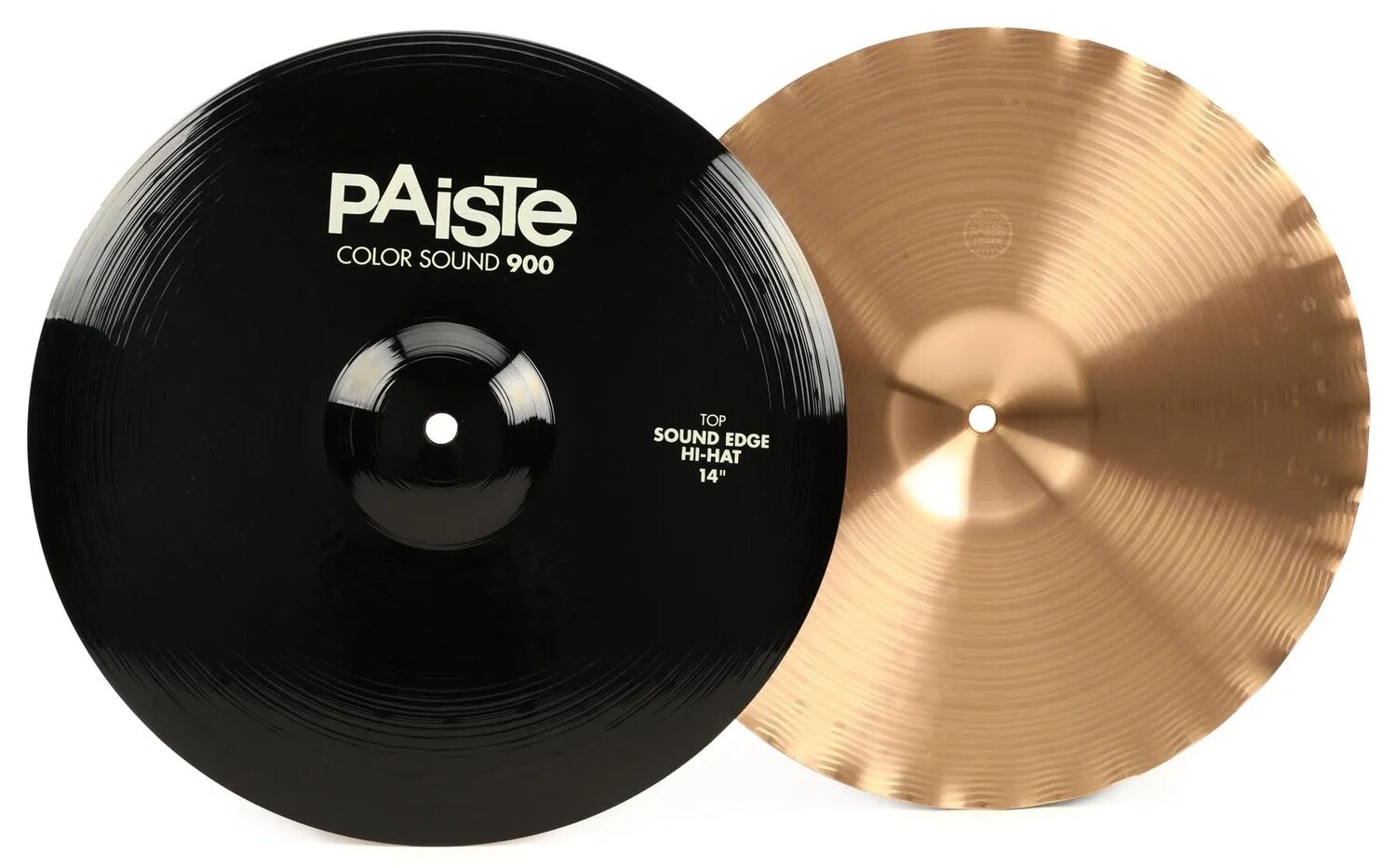 

14-дюймовые тарелки хай-хэт Paiste Color Sound 900 Black Sound Edge