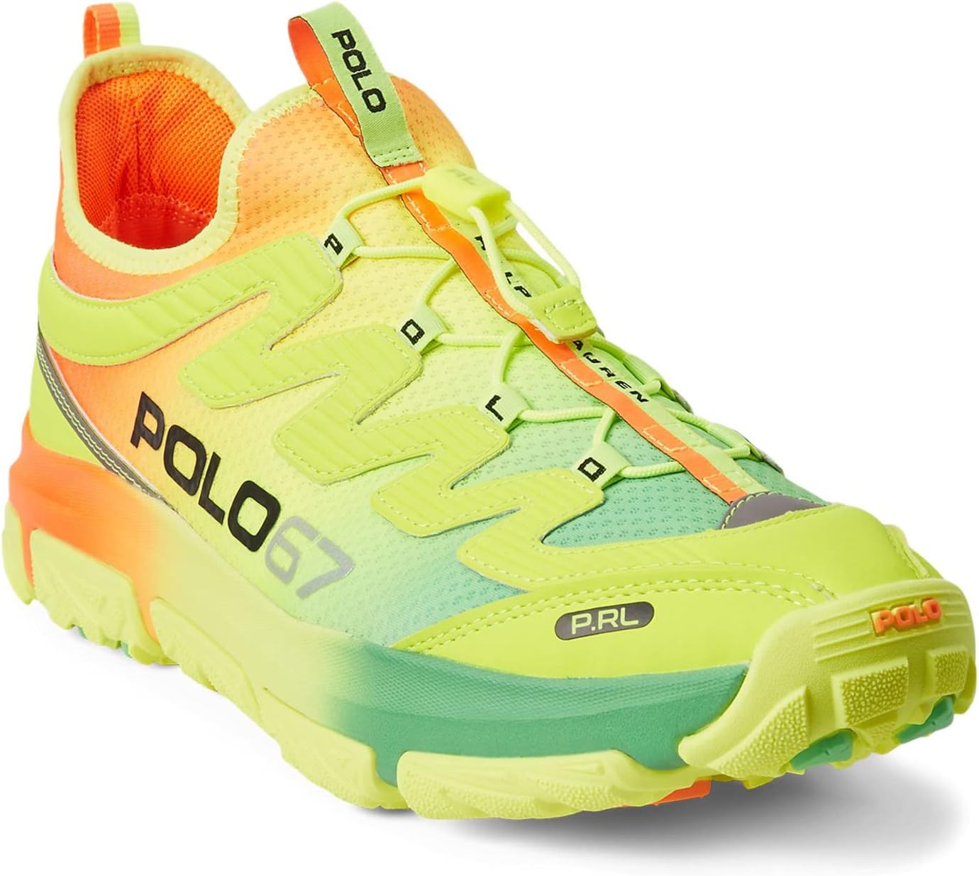 

Кроссовки Adventure 300LT Sneaker Polo Ralph Lauren, цвет Ombre Blaze Orange/Toucan Green