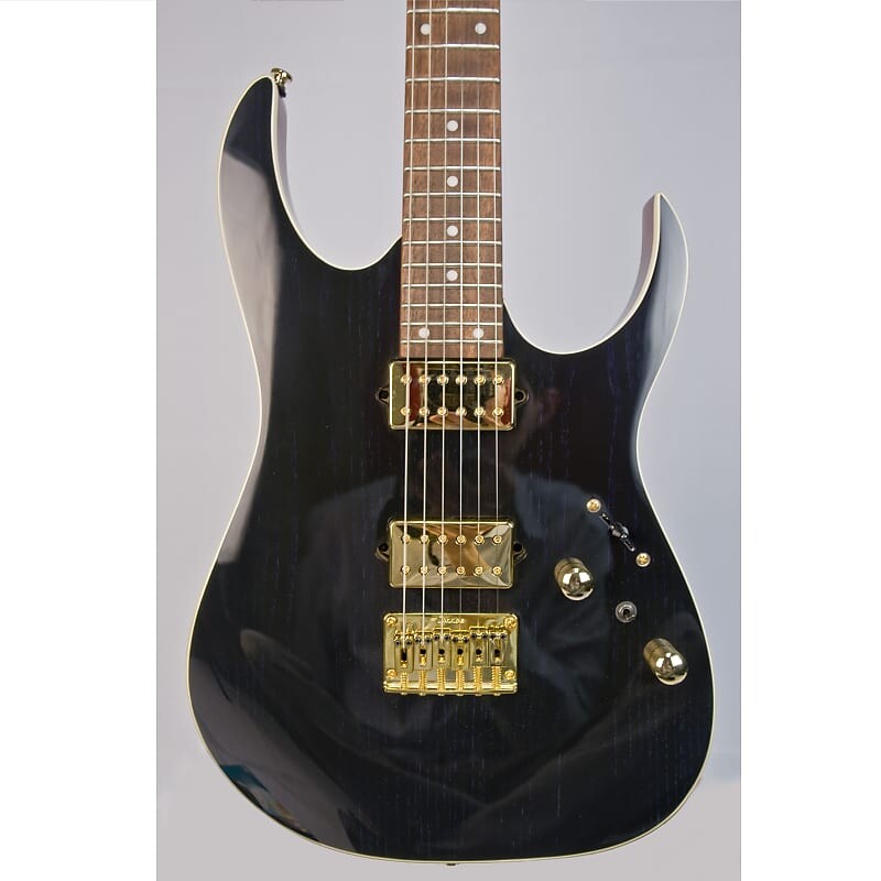 

Электрогитара Ibanez RG421HPAH-BWB RG High Performance Series Electric Guitar Blue Wave Black
