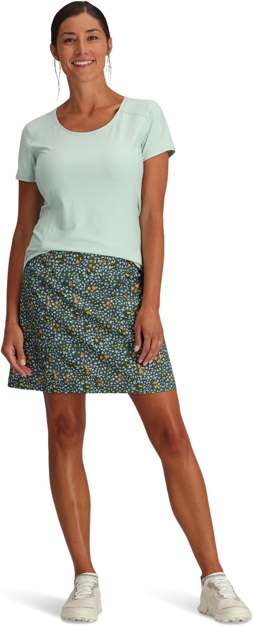 

Юбка Royal Robbins Discovery III Printed Skort, цвет Turbulence Wilder Print